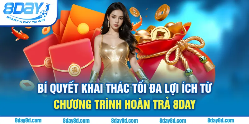 Hoàn Trả 8DAY - Phao Cứu Sinh Cho Mọi Người Chơi Cá Cược Bí quyết khai thác tối đa lợi ích từ chương trình hoàn trả 8day